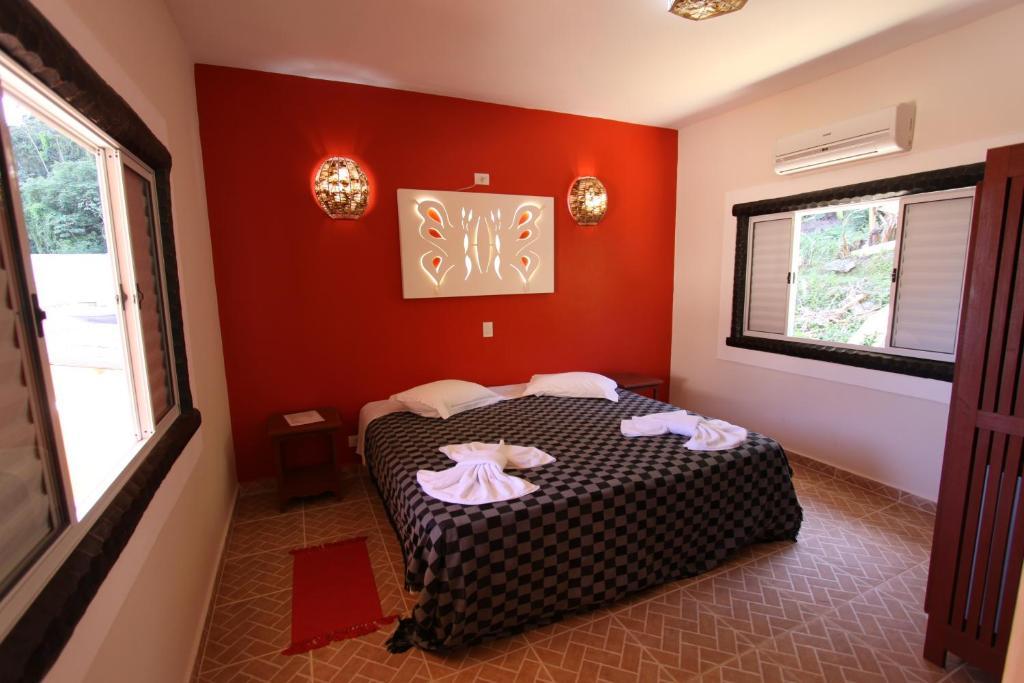 Pousada Casa de Pedra Boiçucanga Habitación foto