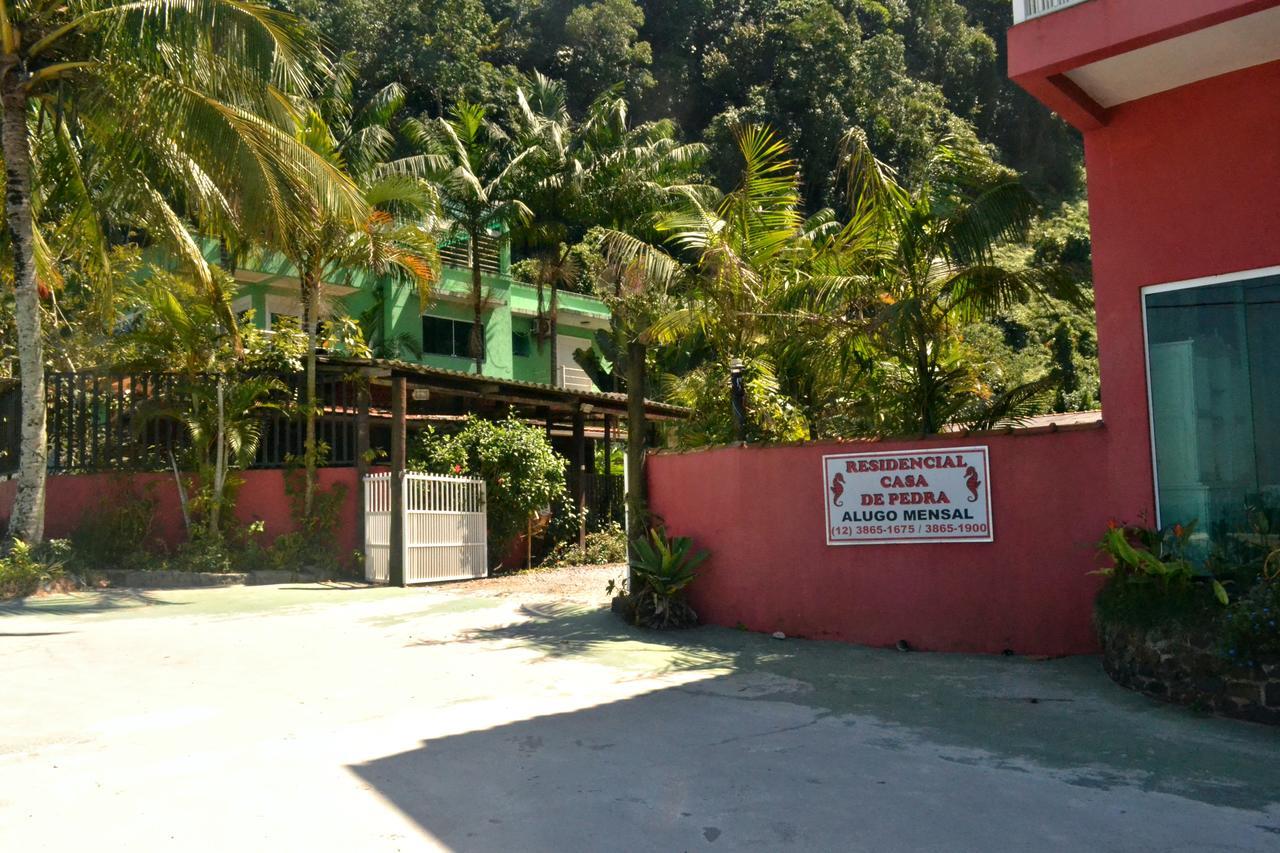 Pousada Casa de Pedra Boiçucanga Exterior foto